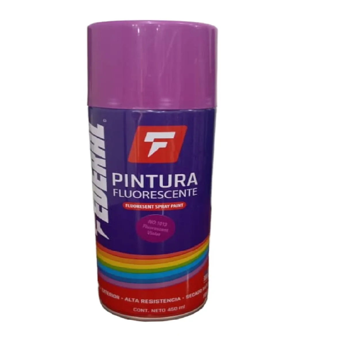Pintura En Aerosol Spray Morado Fluorescente N-1013 Federal