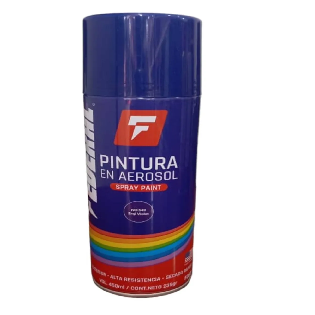 Pintura En Aerosol Spray Morado Violeta N-549 Federal