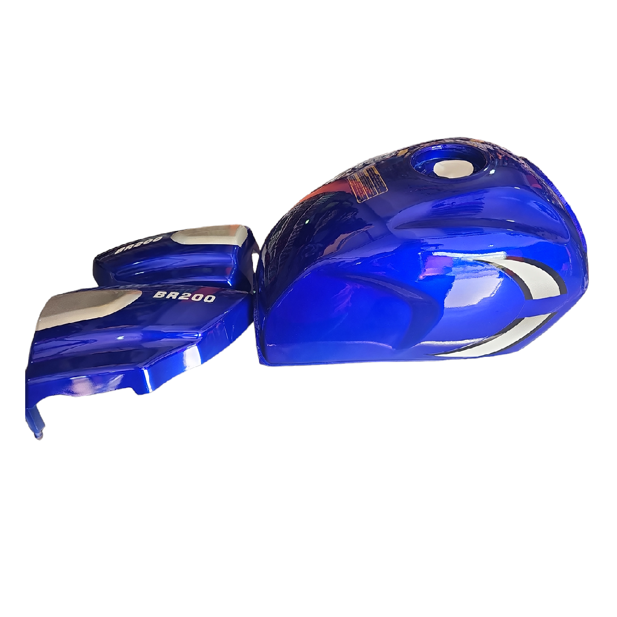 Tanque ZZ-B200 Con Tapas Laterales  Azul Federal