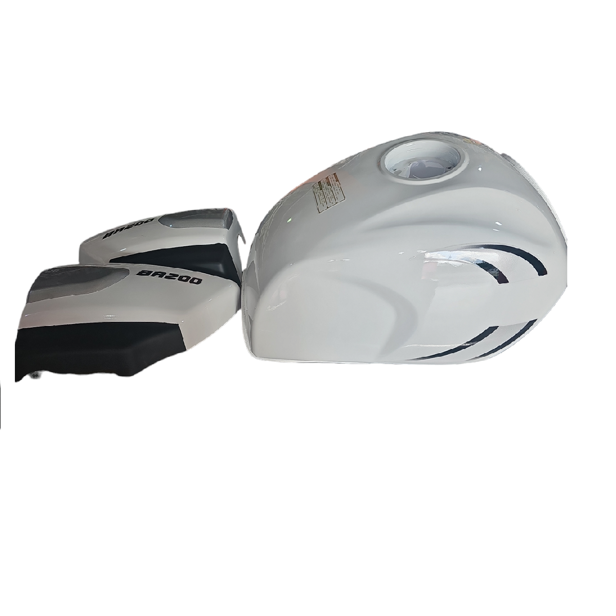 Tanque ZZ-B200 Con Tapas Laterales  Blanco Federal