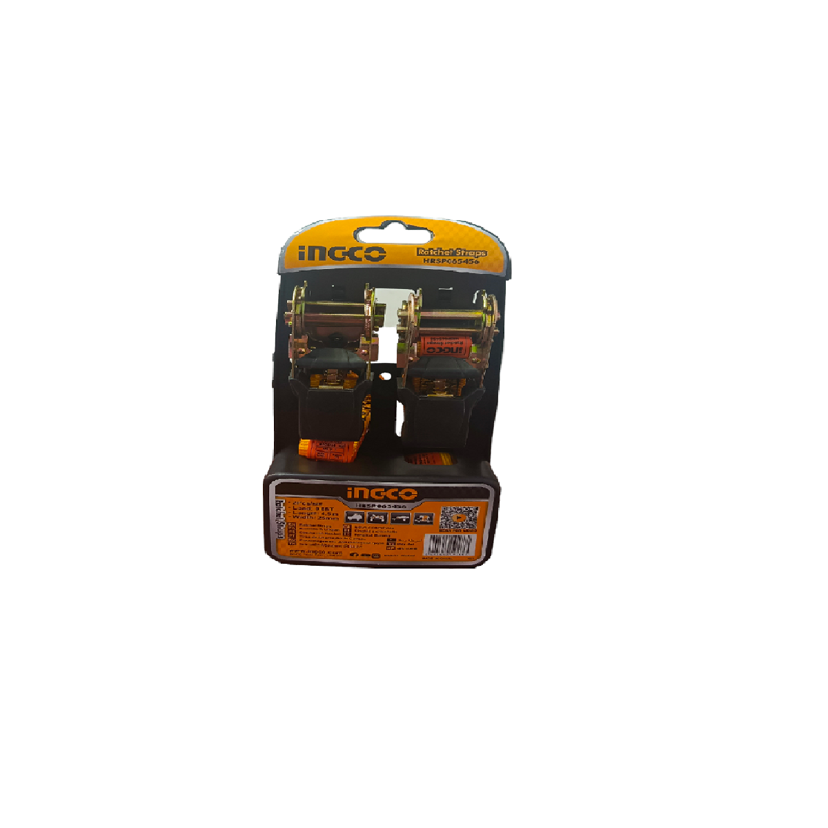 Set 2 PZAS Correas De Trinquete 0651 45MM 25MM INGCO