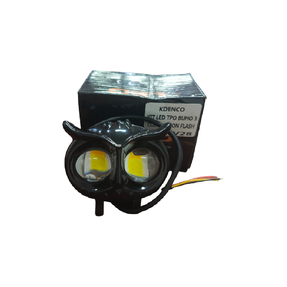 Led Tipo Buho 3 Colores Con Flash ORL-V28 ZZ-Kdenco