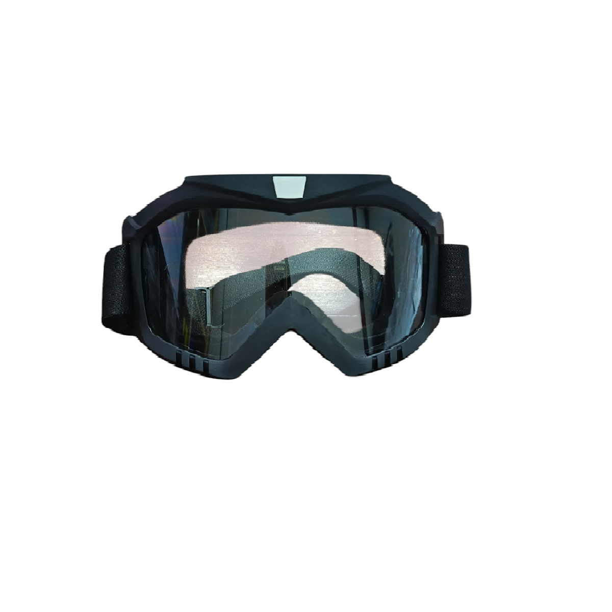 Lentes/ Gafas Negro Cristal Transparente BSN