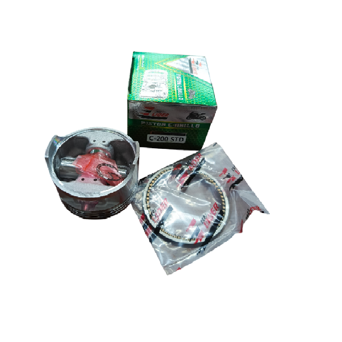 Piston Completo ZZ-CG200 STD Lider