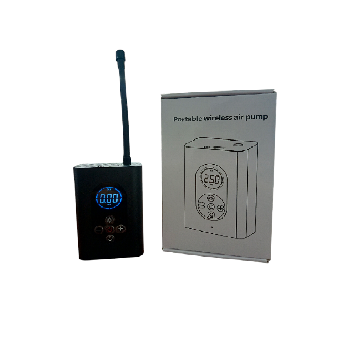 Mini Compresor Portatil Universal Motorpower
