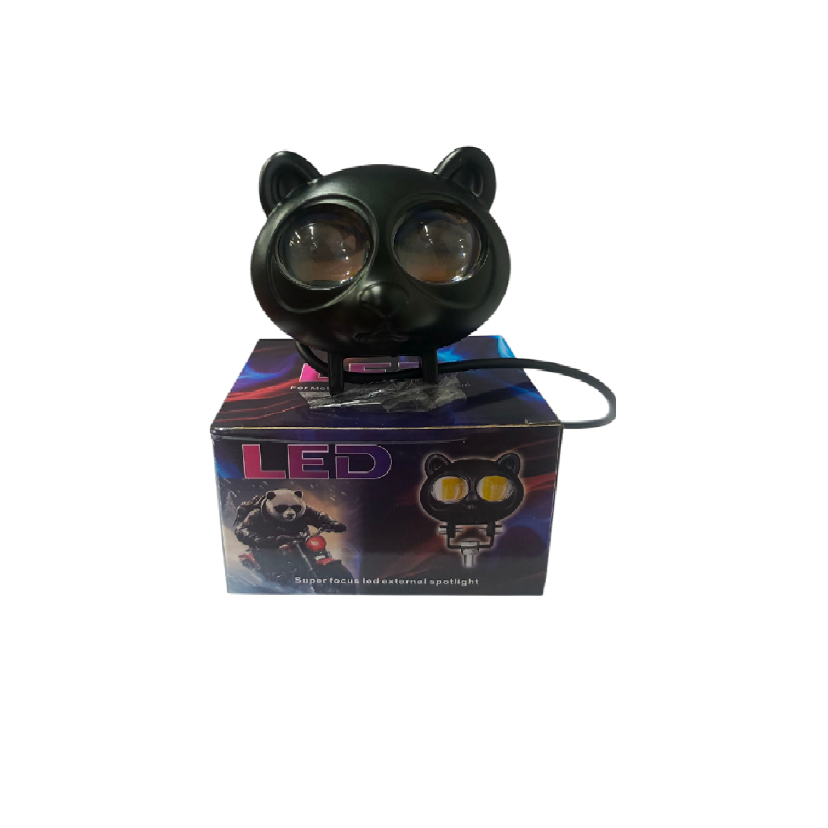 Faro Led Panda Amarillo/Blanco ZZ-Motorpower
