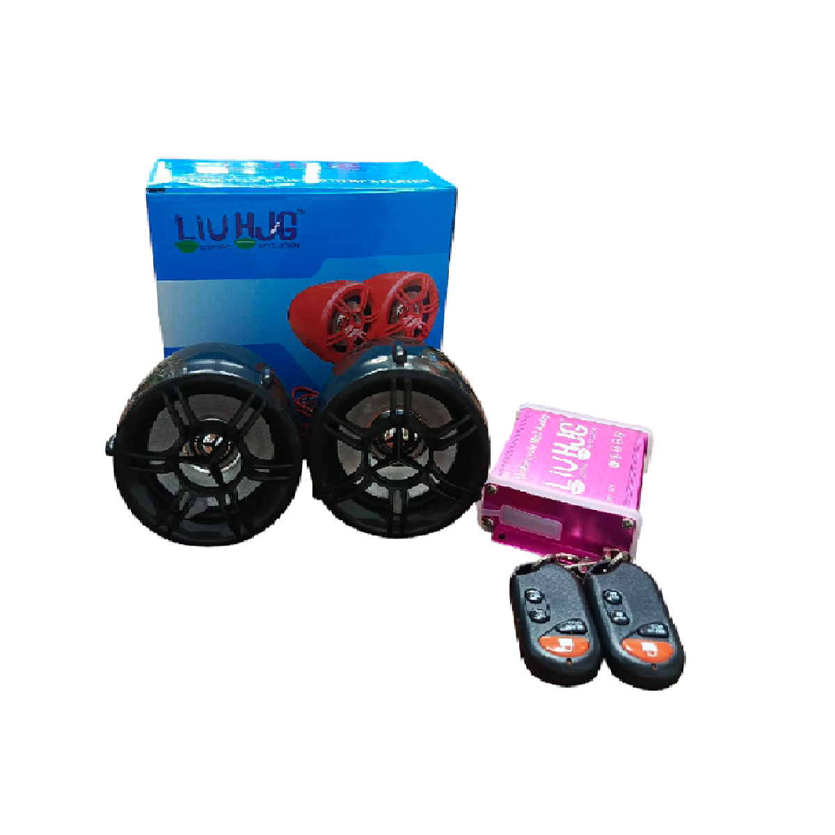 Alarma MP3 A308C Negro Con Controles ZZ-Lider
