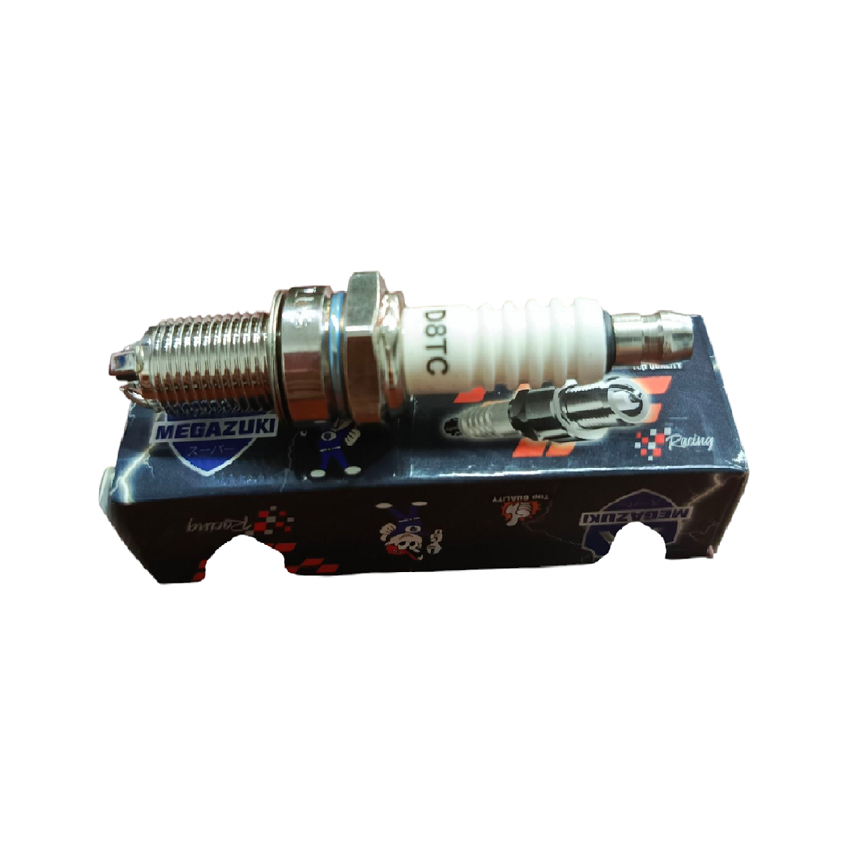 Bujia D8TC CG150 Tres Punta Megazuki