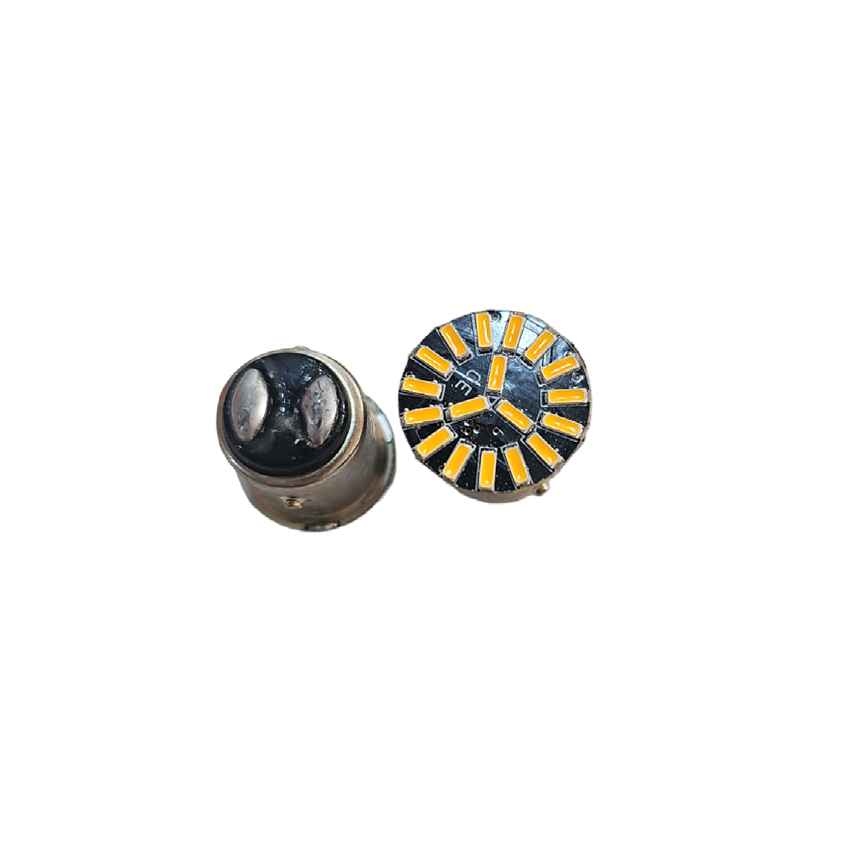 Bombillo Led 2 Contacto Amarillo Strober ZZ