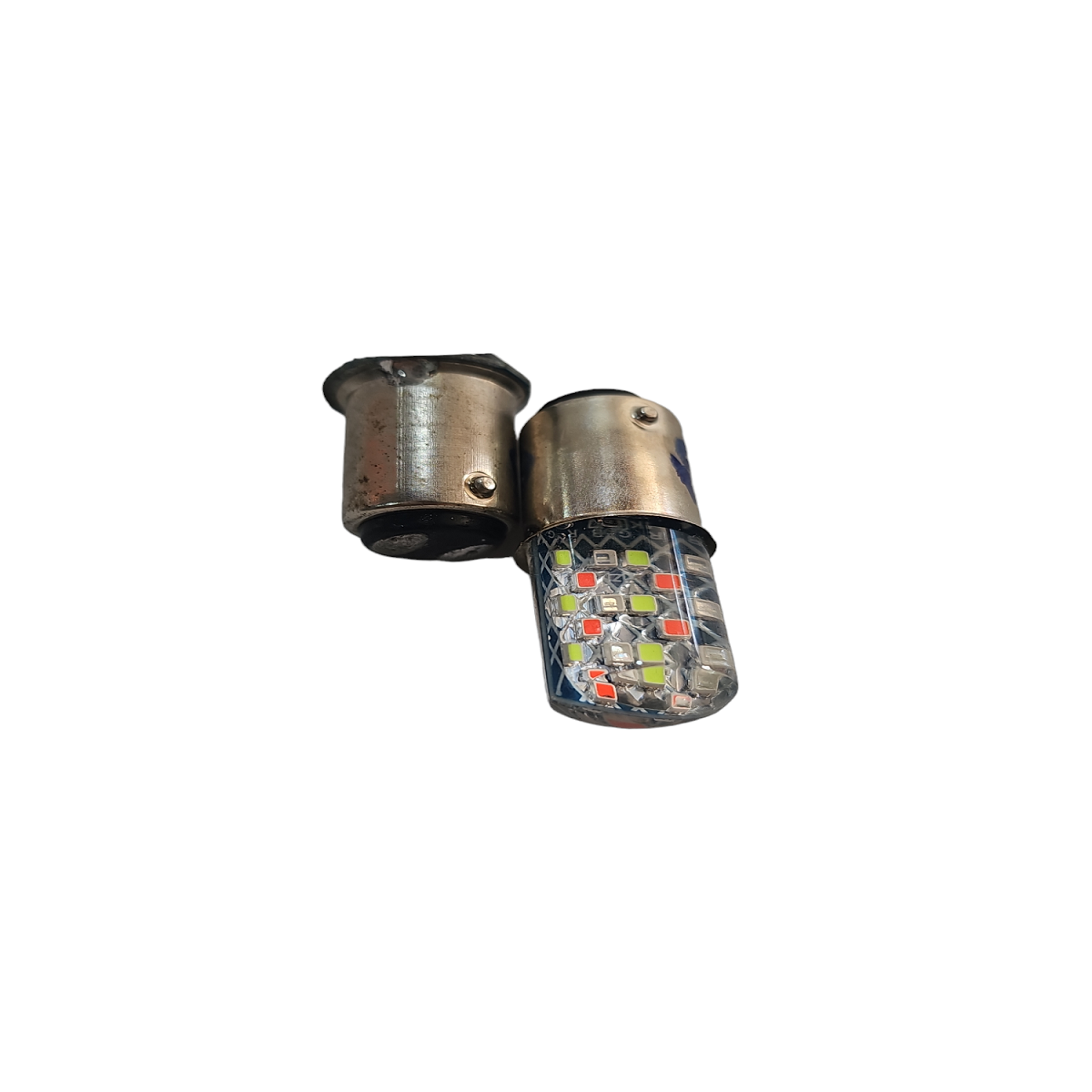 Bombillo Led 2 Contactos Rojo Strober ZZ